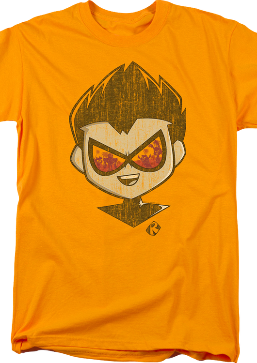 Distressed Robin Teen Titans Go T-Shirt - main product image