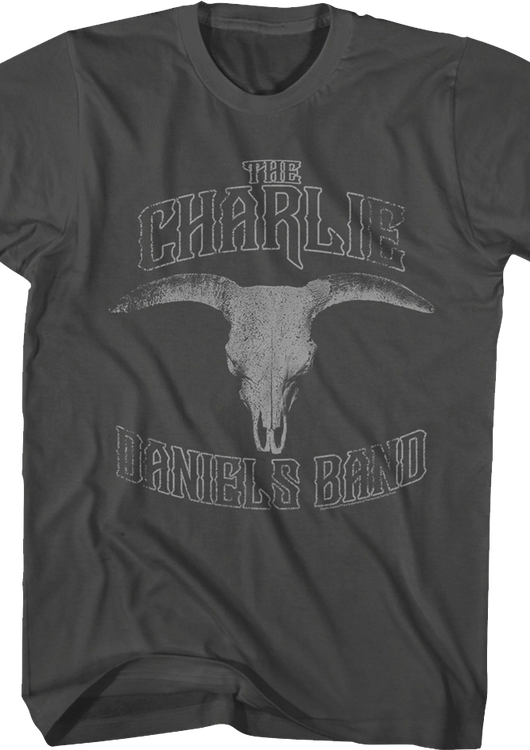Distressed Skull Charlie Daniels Band T-Shirt - main product image