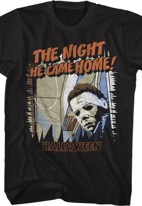 Distressed The Night He Came Home Halloween T-Shirt