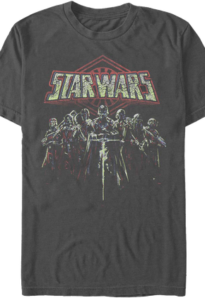 Distressed The Rise Of Skywalker Knights Of Ren Star Wars T-Shirt