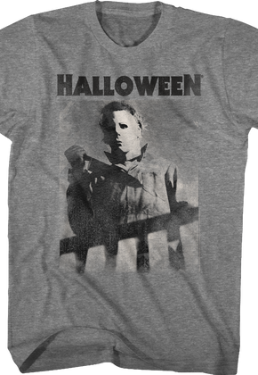 Distressed The Shape Halloween T-Shirt