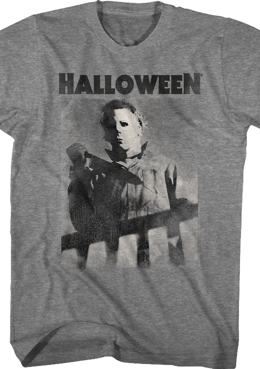 Distressed The Shape Halloween T-Shirt - main product image