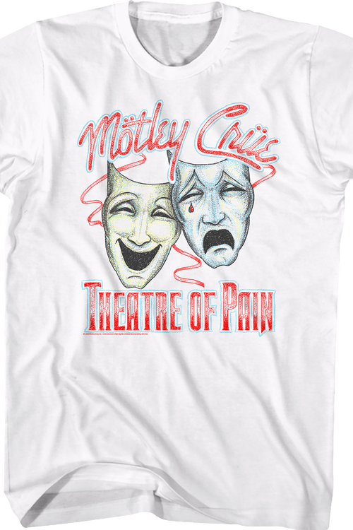 Distressed Theatre Of Pain Motley Crue T-Shirtmain product image