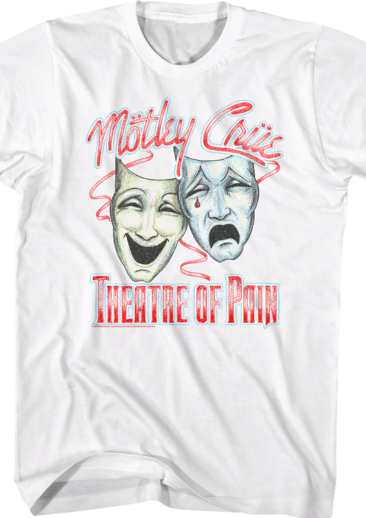 Distressed Theatre Of Pain Motley Crue T-Shirt - main product image