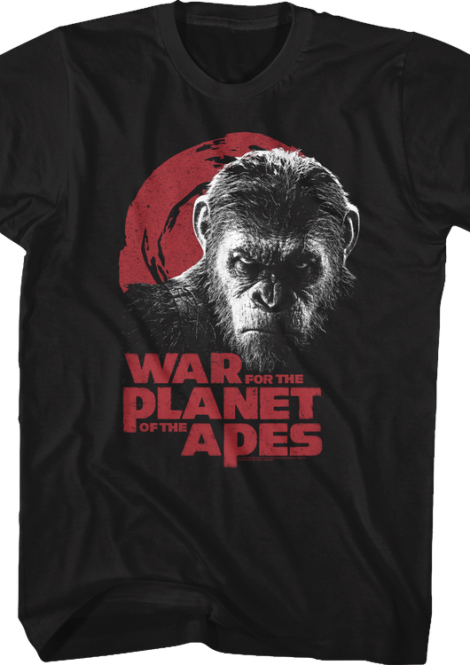 Distressed War For The Planet Of The Apes T-Shirt - main product image