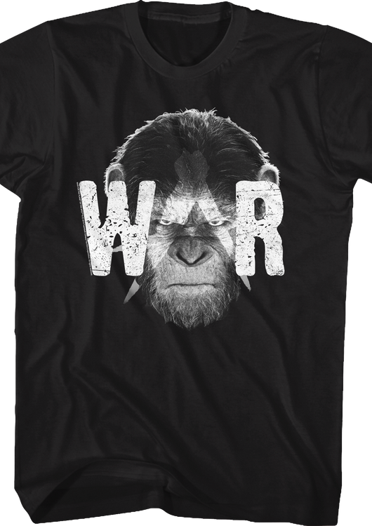 Distressed War Planet Of The Apes T-Shirt - main product image