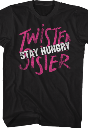 Distressed We're Not Gonna Take It Twisted Sister T-Shirt
