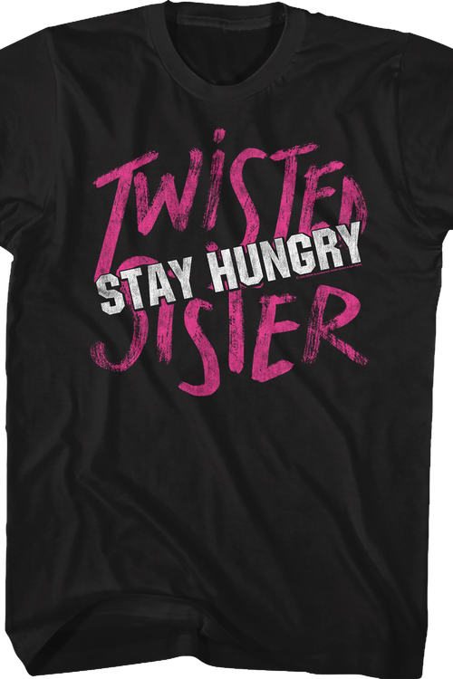 Distressed We're Not Gonna Take It Twisted Sister T-Shirtmain product image