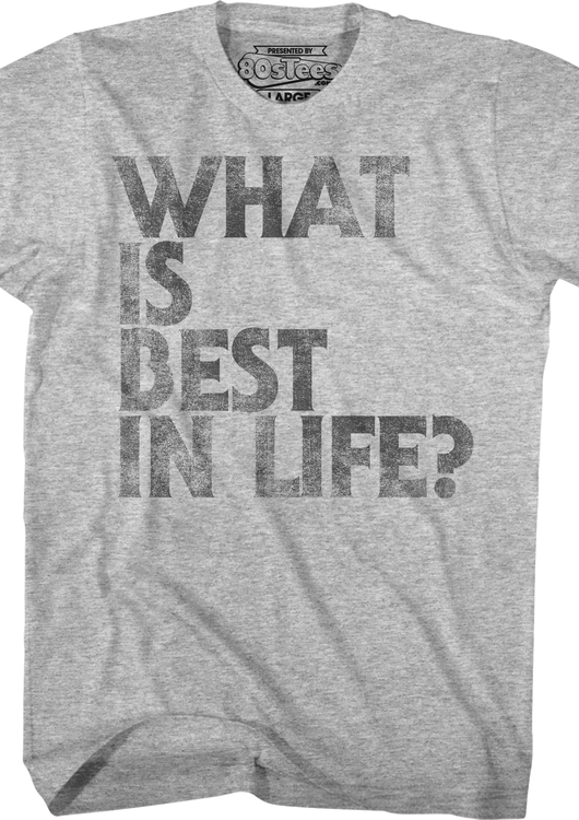 Distressed What Is Best In Life Conan The Barbarian T-Shirt - main product image
