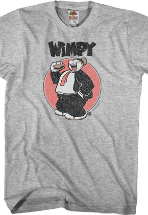 Distressed Wimpy Popeye T-Shirt