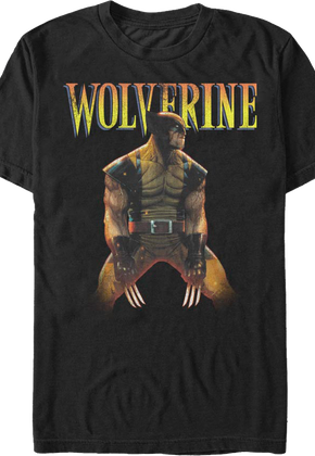 Distressed Wolverine Marvel Comics T-Shirt