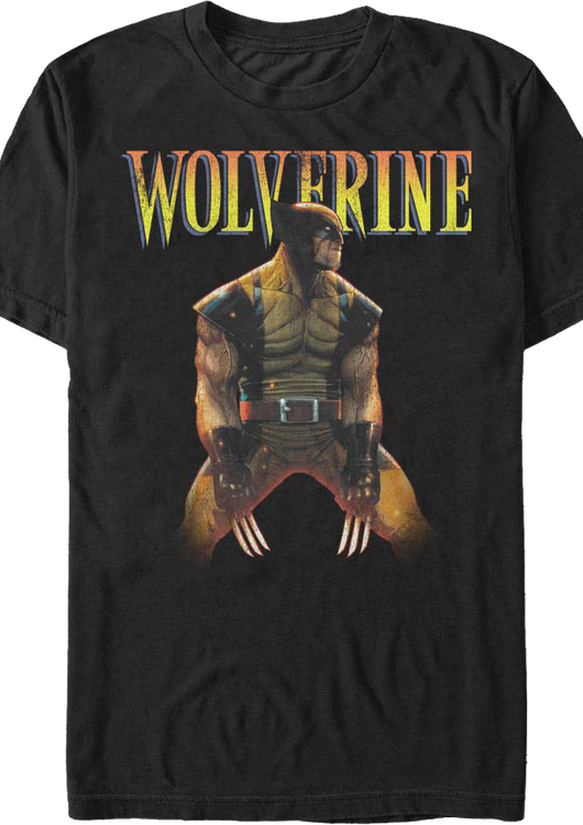 Distressed Wolverine Marvel Comics T-Shirt - main product image