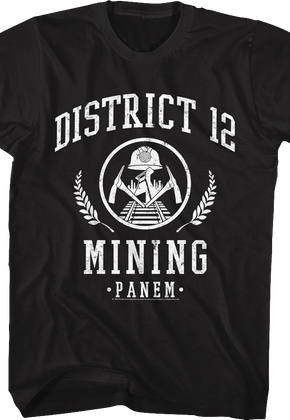 District 12 Mining Hunger Games T-Shirt