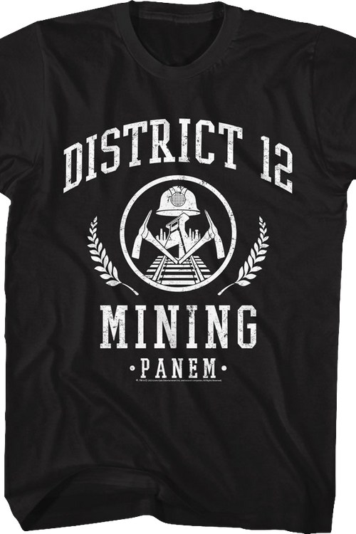 District 12 Mining Hunger Games T-Shirt - main product image