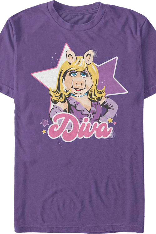 Diva Miss Piggy Muppets T-Shirtmain product image