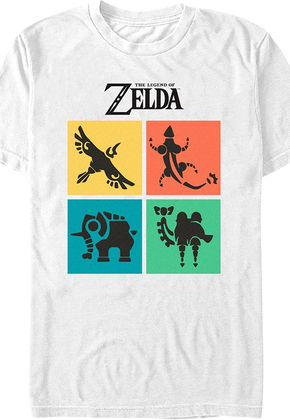 Divine Beasts Legend of Zelda Nintendo T-Shirt