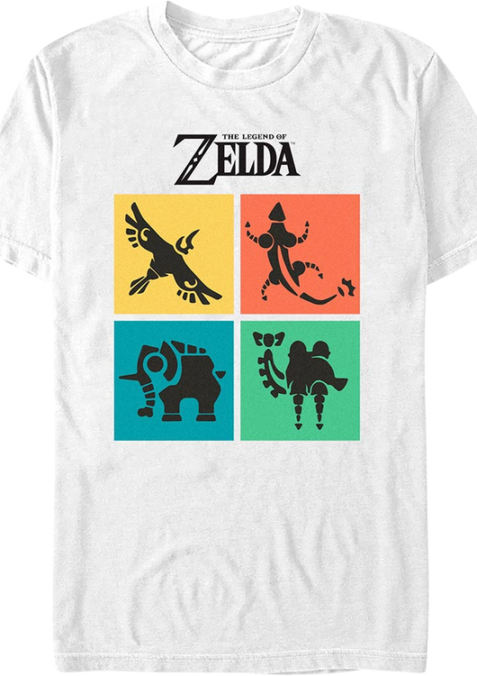 Divine Beasts Legend of Zelda Nintendo T-Shirt - main product image