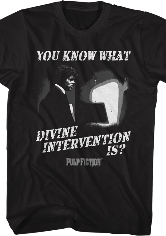 Divine Intervention Pulp Fiction T-Shirt - main product image