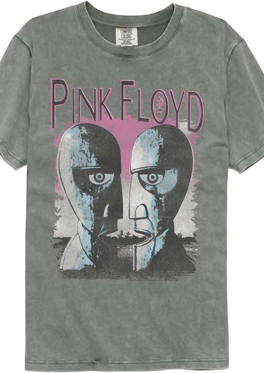 Division Bell Heads Pink Floyd Comfort Colors Brand T-Shirt - main product image
