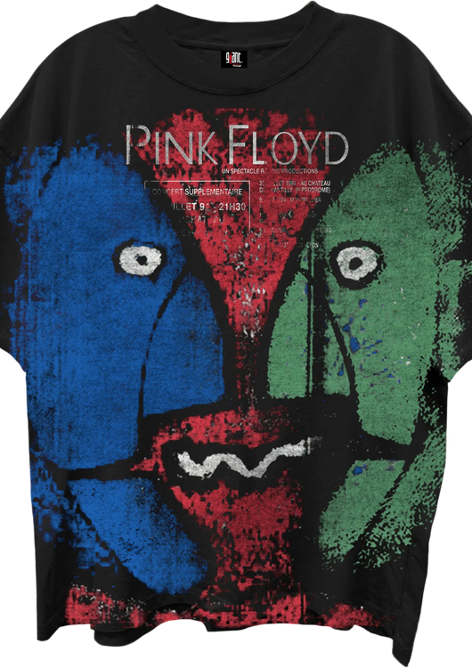 Division Bell Tour Pink Floyd Oversized T-Shirt - main product image