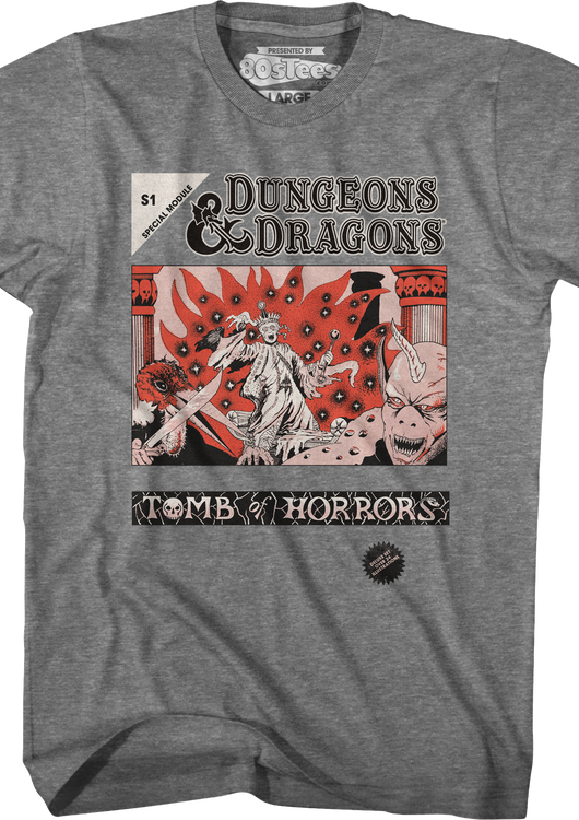 Tomb of Horrors Dungeons & Dragons T-Shirt - main product image