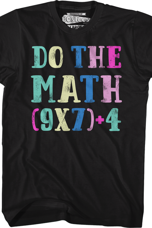 Do The Math 67 T-Shirtmain product image