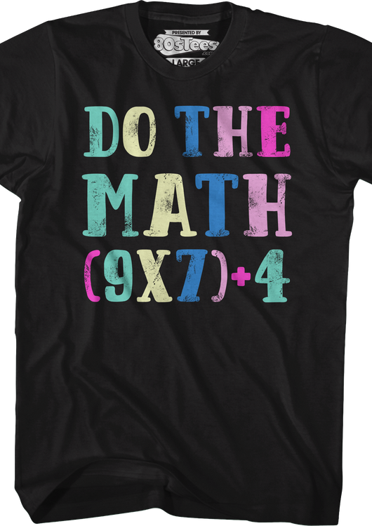 Do The Math 67 T-Shirt - main product image