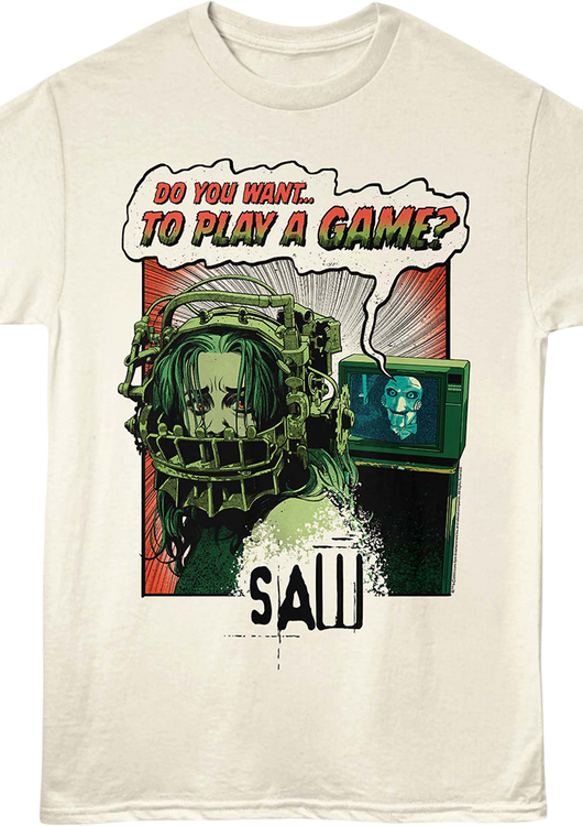 Do You Want To Play A Game Illustration Saw T-Shirt - main product image
