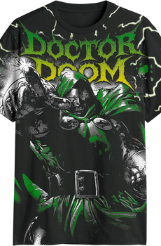 Doctor Doom Cyber Sigilism Marvel Comics T-Shirt