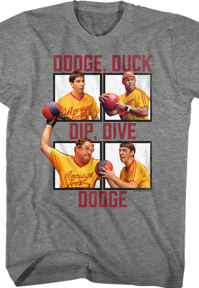 Dodge Duck Dip Dive Dodge Dodgeball T-Shirt
