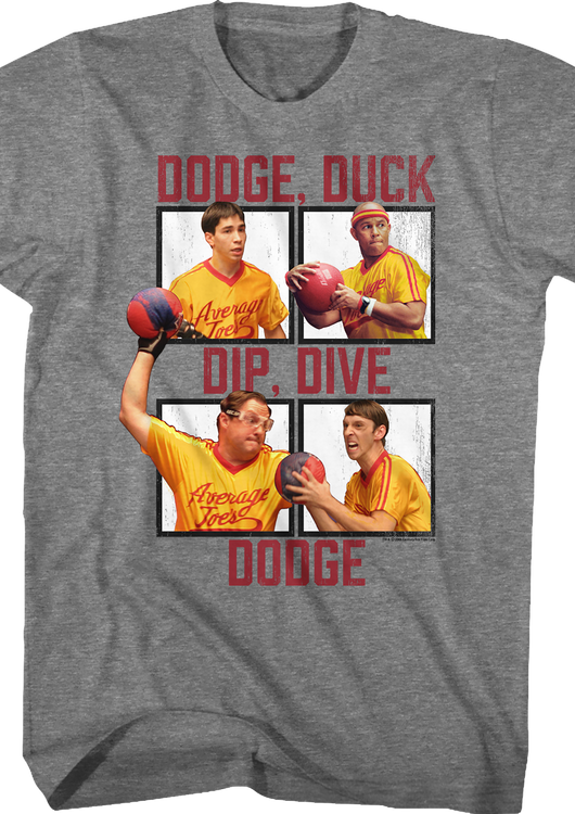 Dodge Duck Dip Dive Dodge Dodgeball T-Shirt - main product image