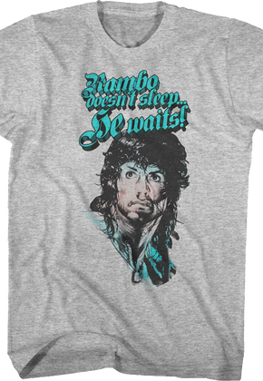 Doesn't Sleep Rambo T-Shirt