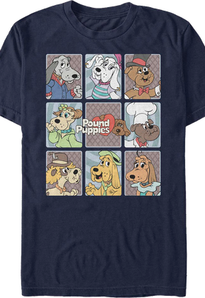 Dog Collage Pound Puppies T-Shirt