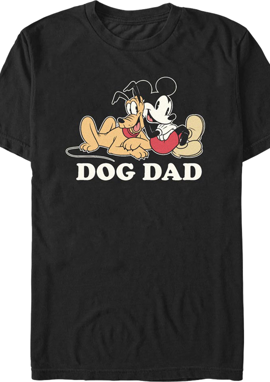 Dog Dad Mickey Mouse Disney T-Shirt - main product image