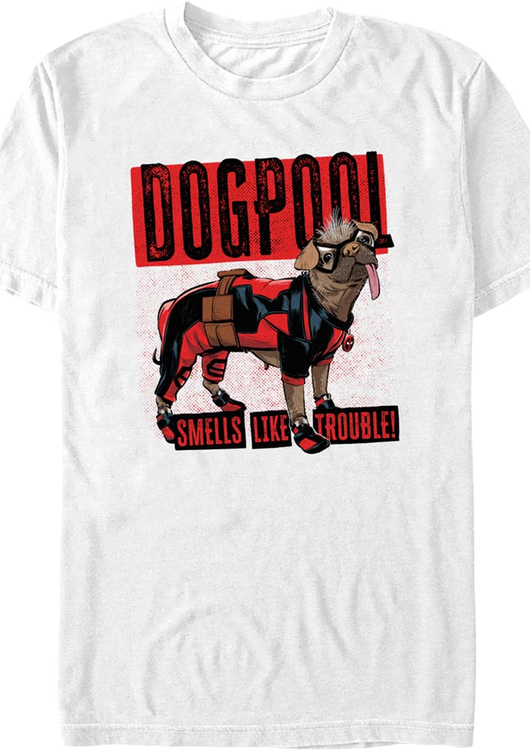 Dogpool Smells Like Trouble Deadpool & Wolverine Marvel Comics T-Shirt - main product image