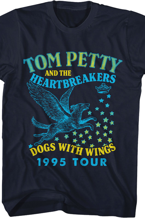 Dogs With Wings 1995 Tour Tom Petty And The Heartbreakers T-Shirtmain product image