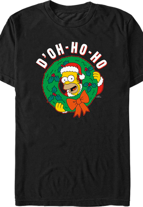 D'oh-Ho-Ho Simpsons T-Shirt