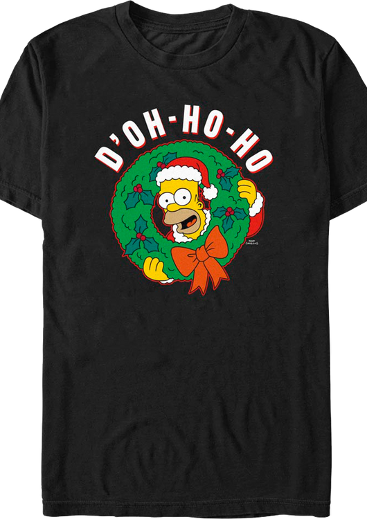 D'oh-Ho-Ho Simpsons T-Shirt - main product image