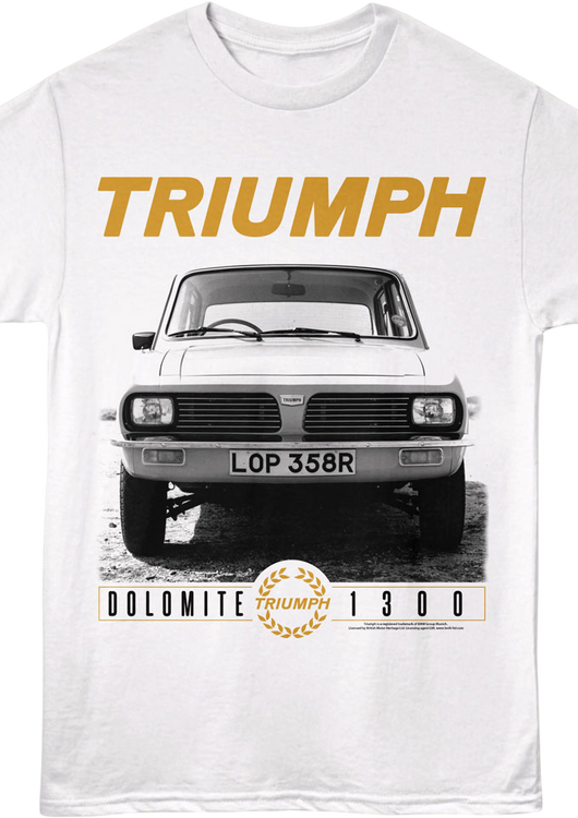 Dolomite 1300 British Motor Heritage T-Shirt - main product image