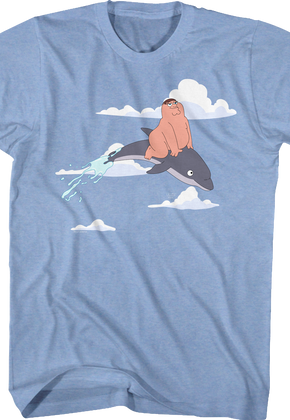 Dolphin Ride Family Guy T-Shirt