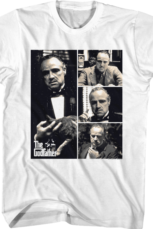 Don Corleone Collage Godfather T-Shirt - main product image