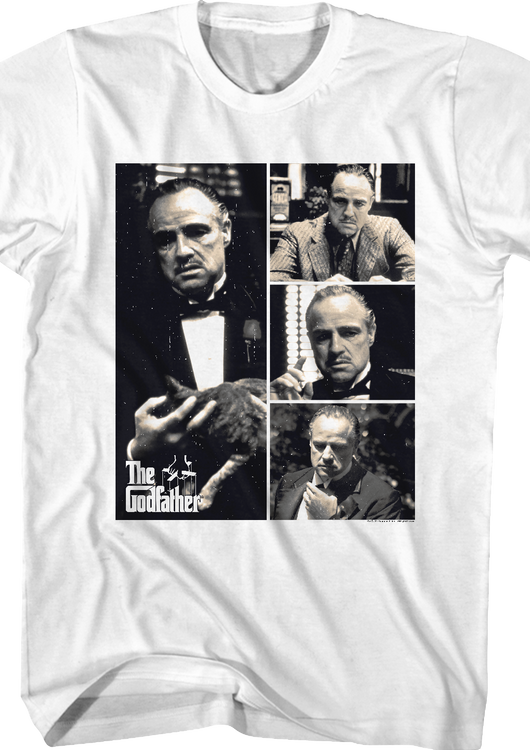 Don Corleone Collage Godfather T-Shirt - main product image
