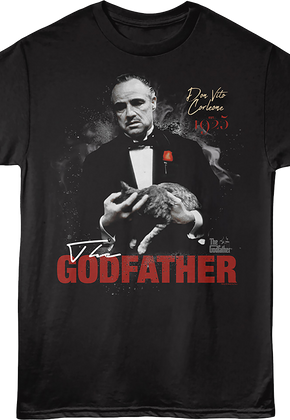 Don Vito Corleone Autograph Godfather T-Shirt