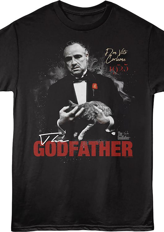 Don Vito Corleone Autograph Godfather T-Shirt - main product image