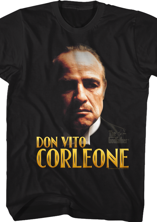 Don Vito Corleone Godfather T-Shirt - main product image