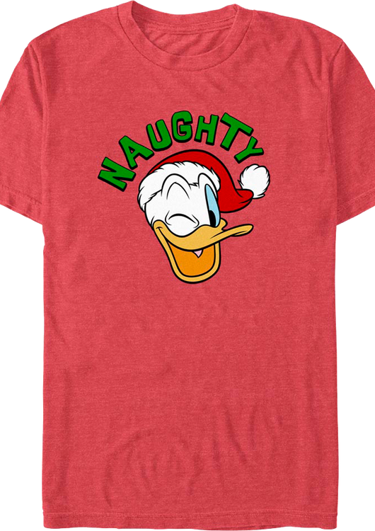 Donald Duck Naughty Disney T-Shirt - main product image