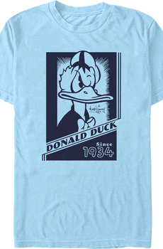 Donald Duck Since 1934 Photo Disney T-Shirt