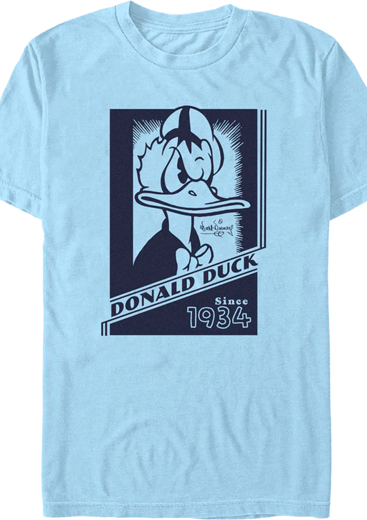 Donald Duck Since 1934 Photo Disney T-Shirt - main product image