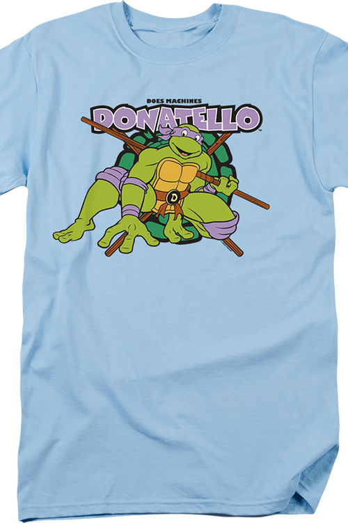 Donatello Does Machines Teenage Mutant Ninja Turtles T-Shirtmain product image