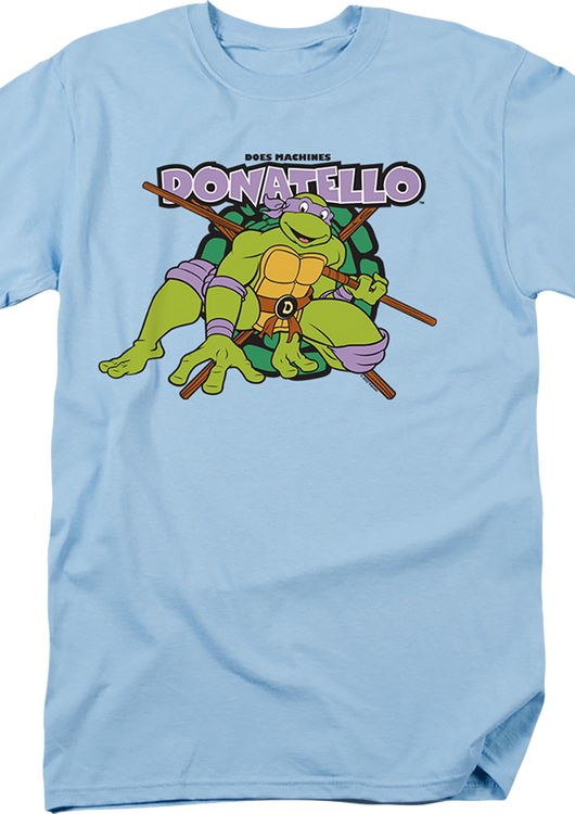 Donatello Does Machines Teenage Mutant Ninja Turtles T-Shirt - main product image